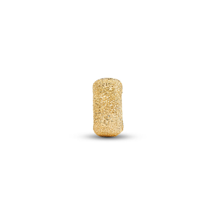 Pandora Textured Mini Clip Charm 14k Gold Plating
