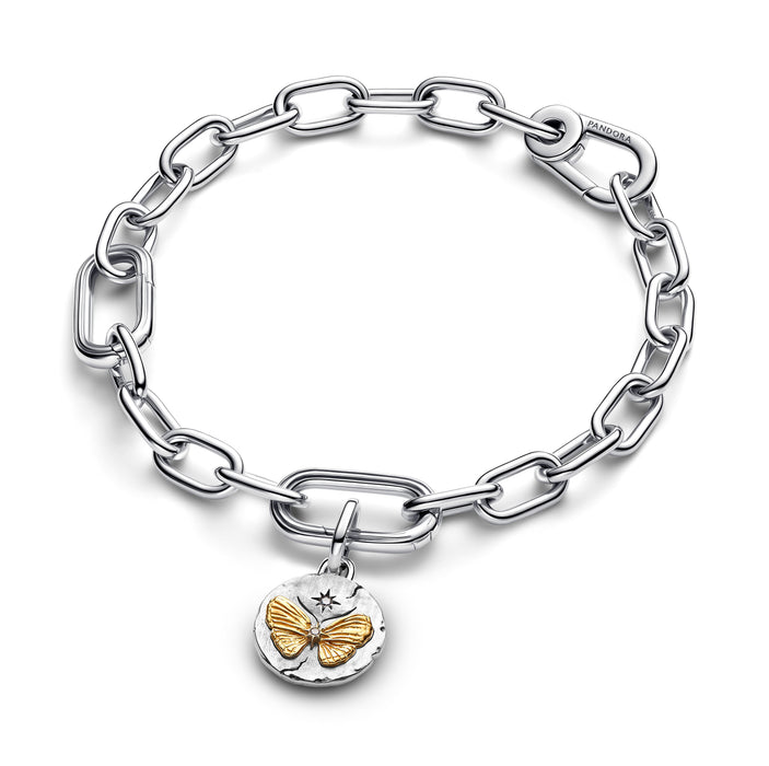 Pandora Butterfly Medallion Charm Sterling Silver