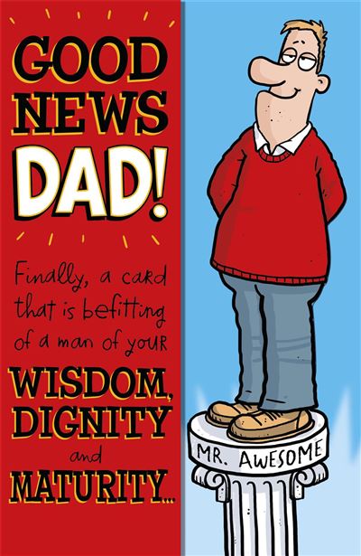 UKG 'Good News Dad' Father's Day Card