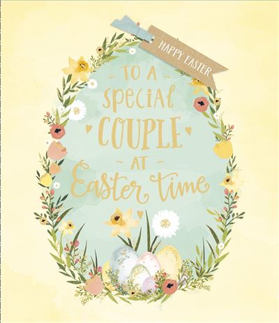 UKG 'To A Special Couple' Easter Card