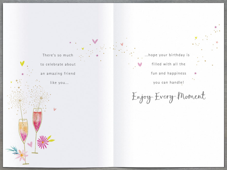 UKG 'Fabulous Friend' Birthday Card