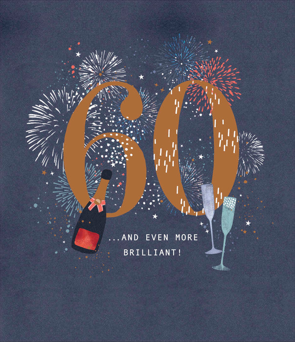 UKG '60th' Birthday Card