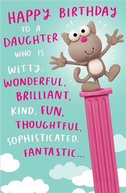UKG 'Happy Birthday Daughter' Card