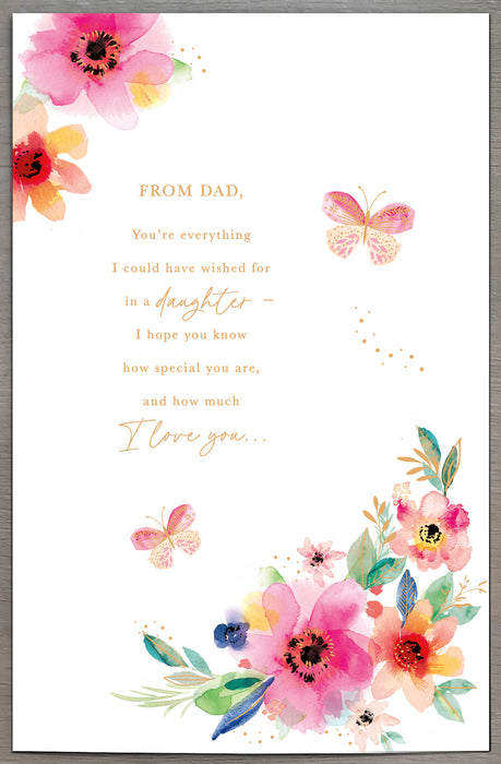 UKG 'For Our Daughter' Birthday Card