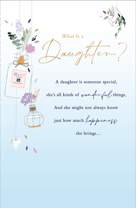 UKG 'What Is A Daughter' Birthday Card