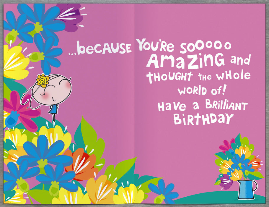 UKG 'Sister Sending Birthday Wishes' Birthday Card