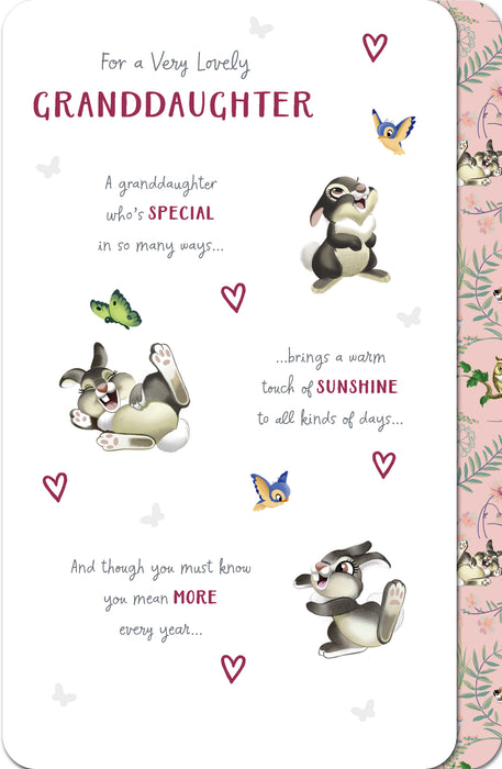 UKG 'For A Very Lovely Granddaughter' Birthday Card