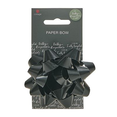 UKG Confetti Black Bow