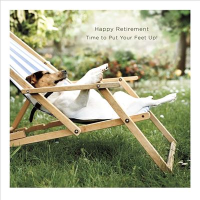 UKG 'Happy Retirement Time To Put Your Feet Up' Retirement  Card