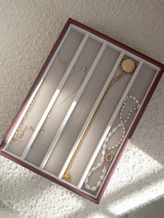 Stackers Burgundy Classic Necklace Layer