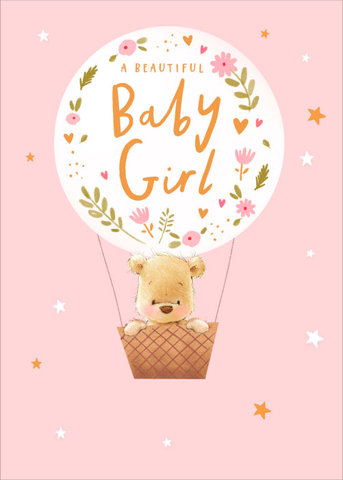 UKG 'A Beautiful Baby Girl' Card