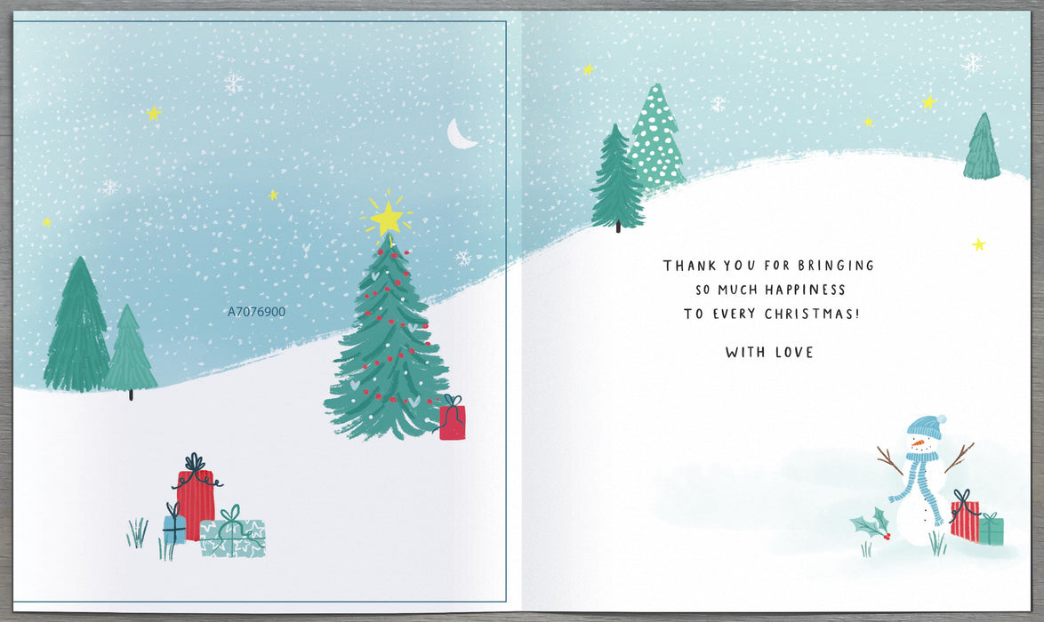 UKG 'To A lovely Grandpa' Christmas Card