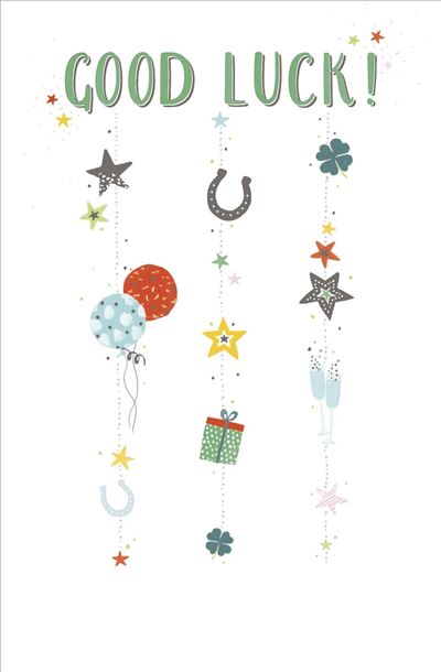 UKG 'Good Luck' Good Luck Card