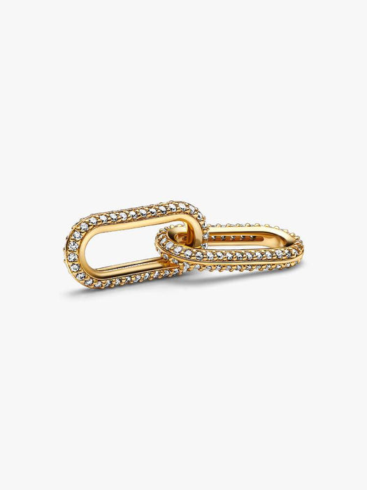 Pandora ME Pavé Double Styling Link 14k Gold Plating