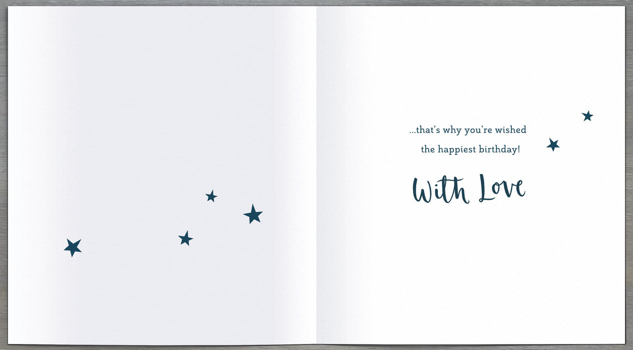 UKG 'Just For You Grandad' Birthday Card