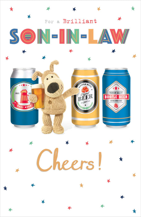 UKG 'For A Brilliant Son-in-Law' Birthday Card