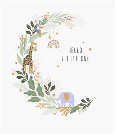 UKG 'Hello Little One' New Baby Card