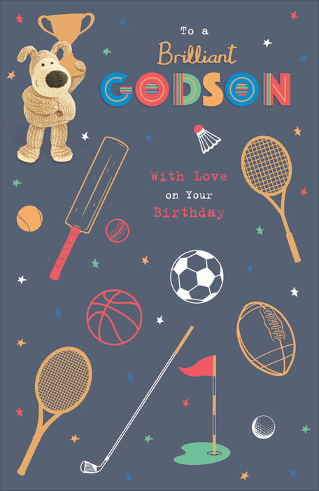 UKG 'Brilliant Godson' Birthday Card