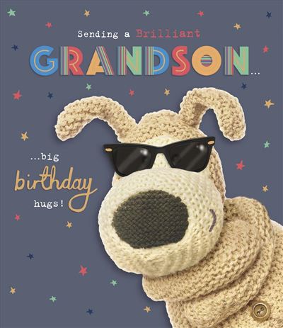 UKG 'Sending A Brilliant Grandson' Birthday Card