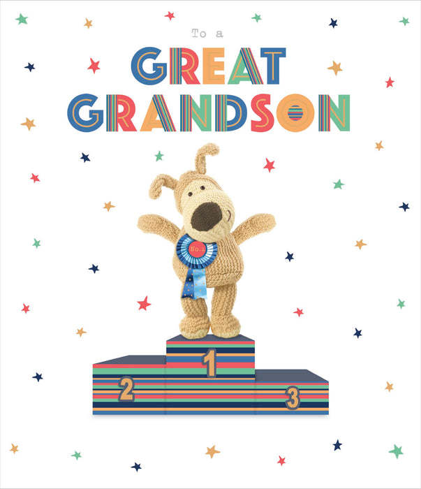 UKG 'Great Grandson' Birthday Card