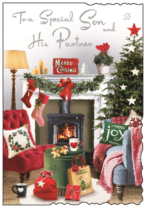 Jonny Javelin 'Son & Partner' Christmas Card