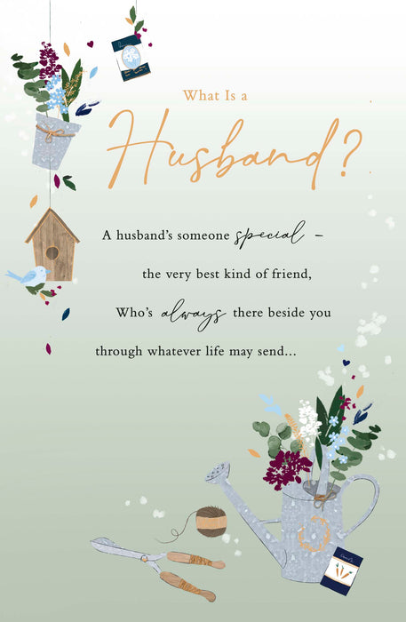 UKG 'What Is A Husband' Birthday Card
