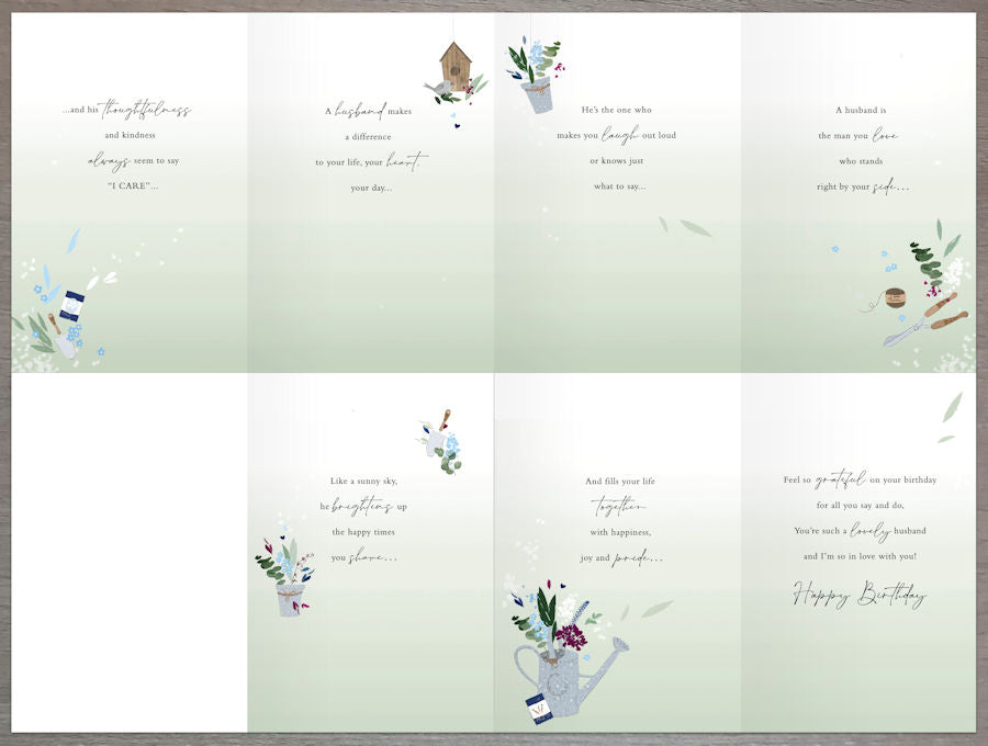 UKG 'What Is A Husband' Birthday Card