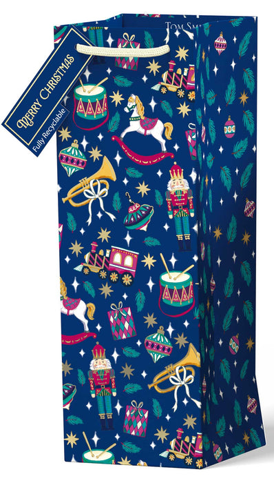 Jackson's Tom Smith Christmas Toy Box Traditions Bottle Bag