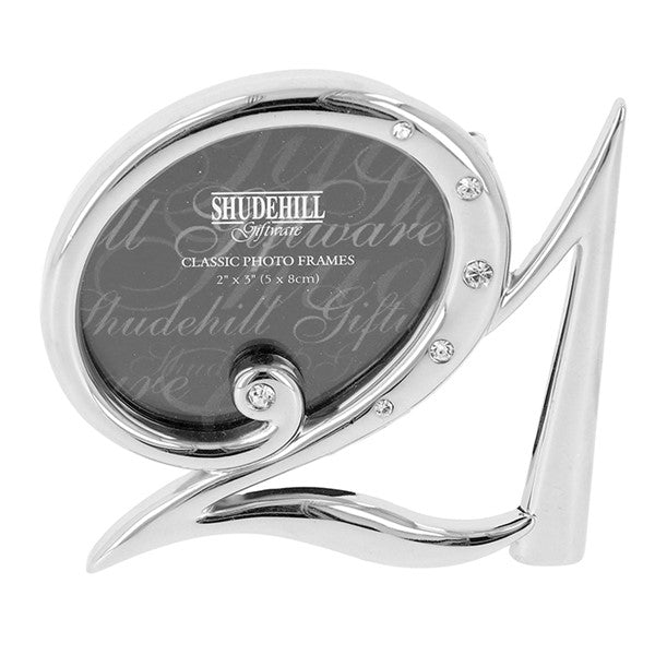 Silver Diamante Frame 21st Birthday
