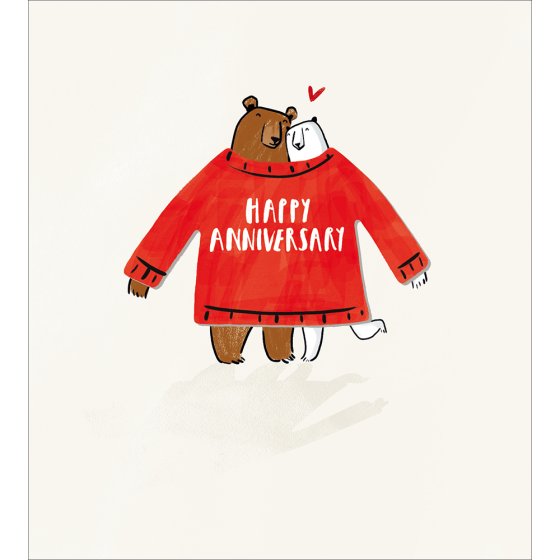 Woodmansterne 'Anniversary Bears' Anniversary Card