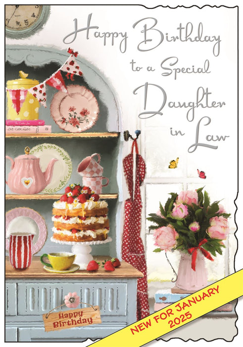 Jonny Javelin 'To A Special Daughter-In-Law' Birthday Card