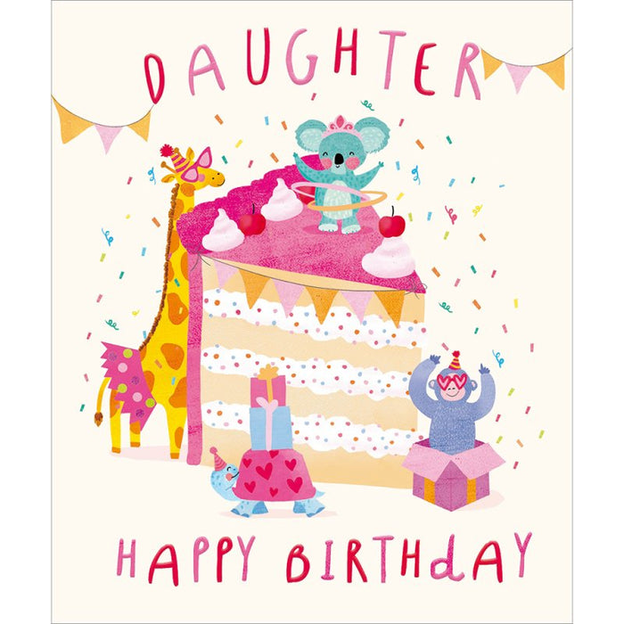 Woodmansterne 'Animal Party' Birthday Card