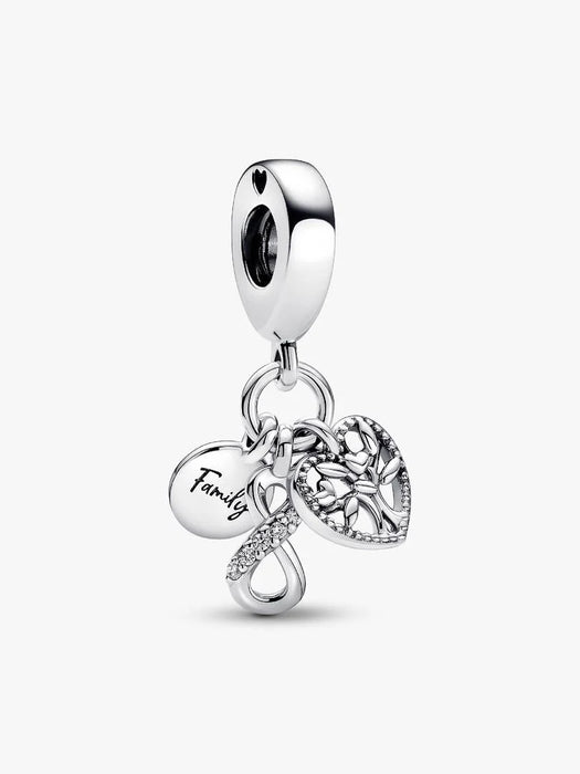 Pandora Sparkling Infinity Dangle Charm Sterling Silver