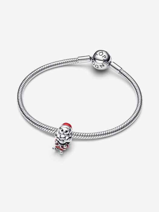 Pandora Moveable Santa Claus Sterling Silver Charm