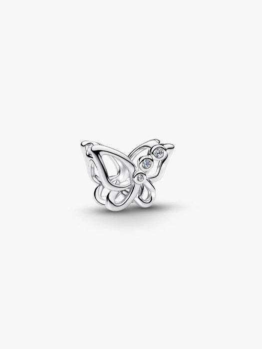 Pandora Butterfly Openwork Charm Sterling Silver