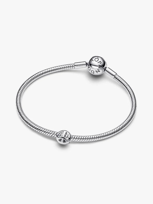 Pandora Peace Symbol Mini Charm Sterling Silver