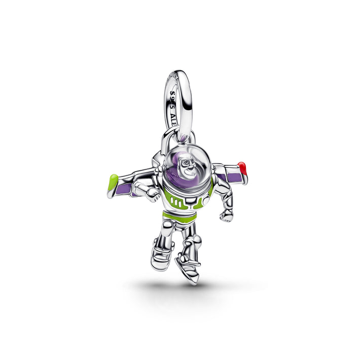 Pandora Disney Pixar Buzz Lightyear Dangle Charm Sterling Silver