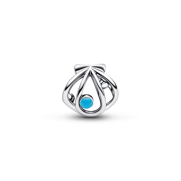 Pandora Openwork Shell Charm Sterling silver