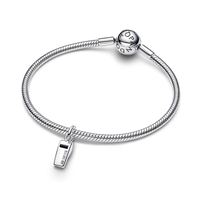 Pandora Referee Whistle Dangle Charm Sterling Silver