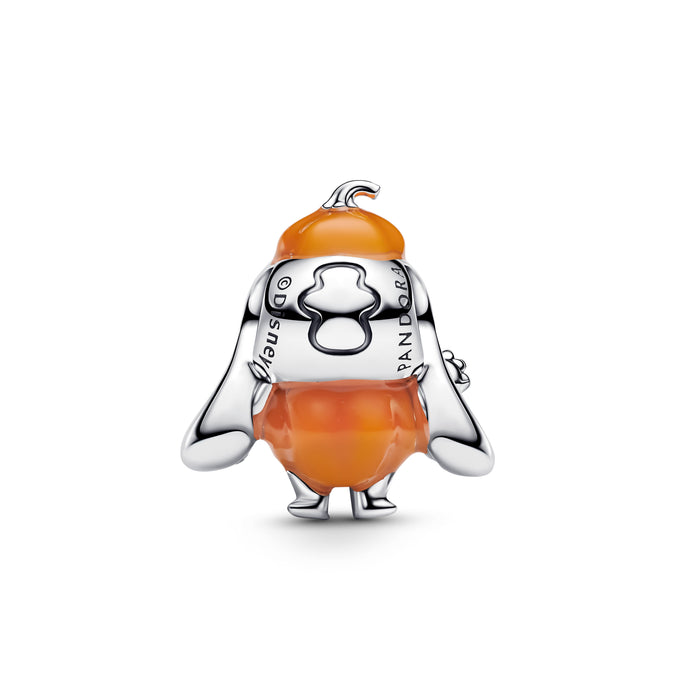 Pandora Disney Stitch Halloween Pumpkin Charm Sterling Silver