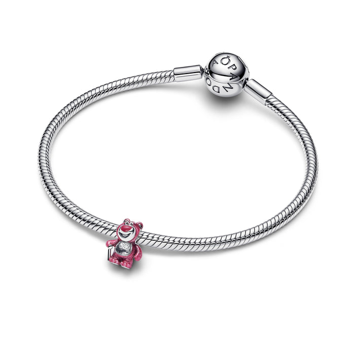 Pandora Disney Pixar Villains Lotso Bear Scented Charm Sterling Silver