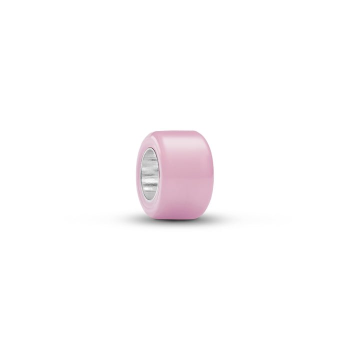 Pandora Pink Murano Glass Mini Charm Sterling Silver