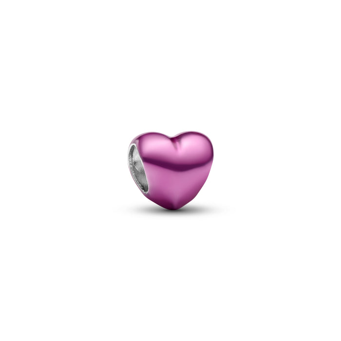 Pandora Pink Heart Mini Charm Sterling Silver