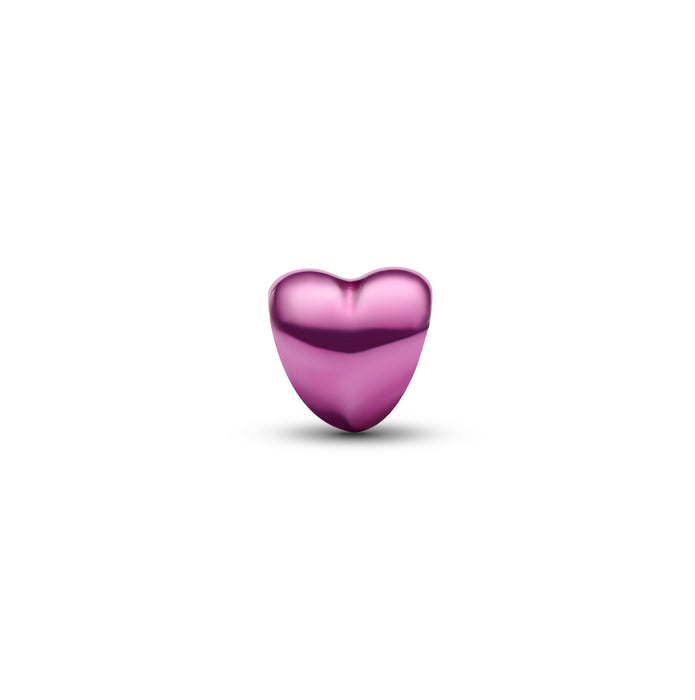 Pandora Pink Heart Mini Charm Sterling Silver
