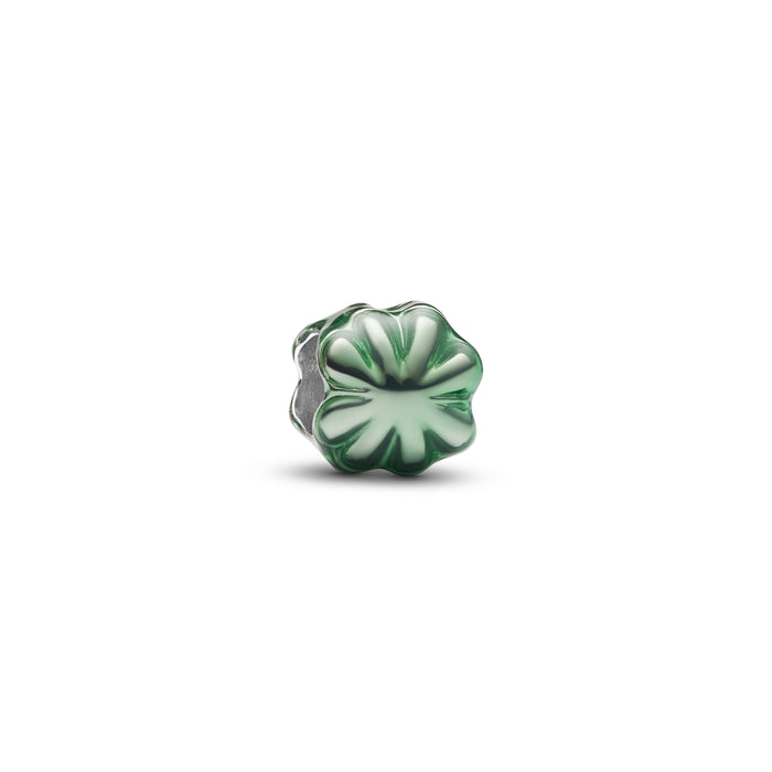 Pandora Green Clover Mini Charm Sterling Silver