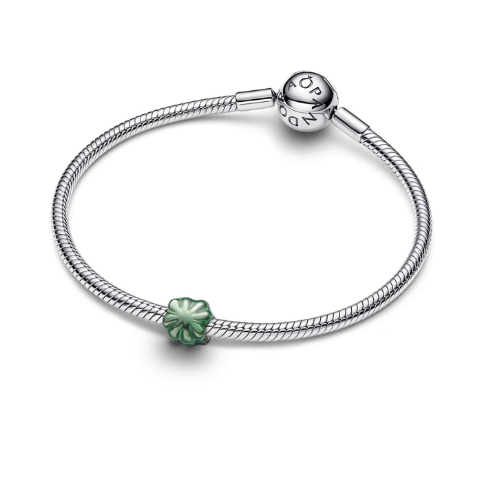Pandora Green Clover Mini Charm Sterling Silver