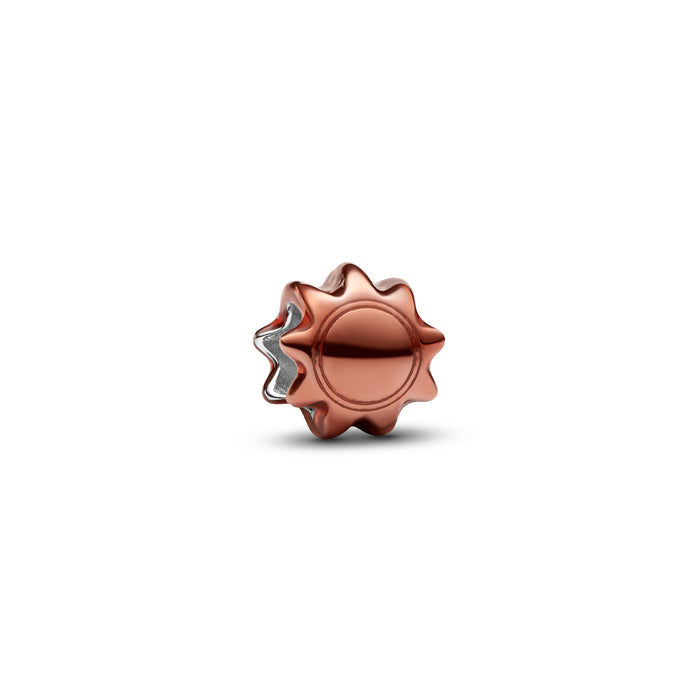 Pandora Orange Sun Mini Charm Sterling Silver