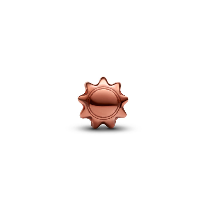 Pandora Orange Sun Mini Charm Sterling Silver