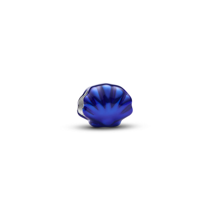 Pandora Blue Shell Mini Charm Sterling Silver