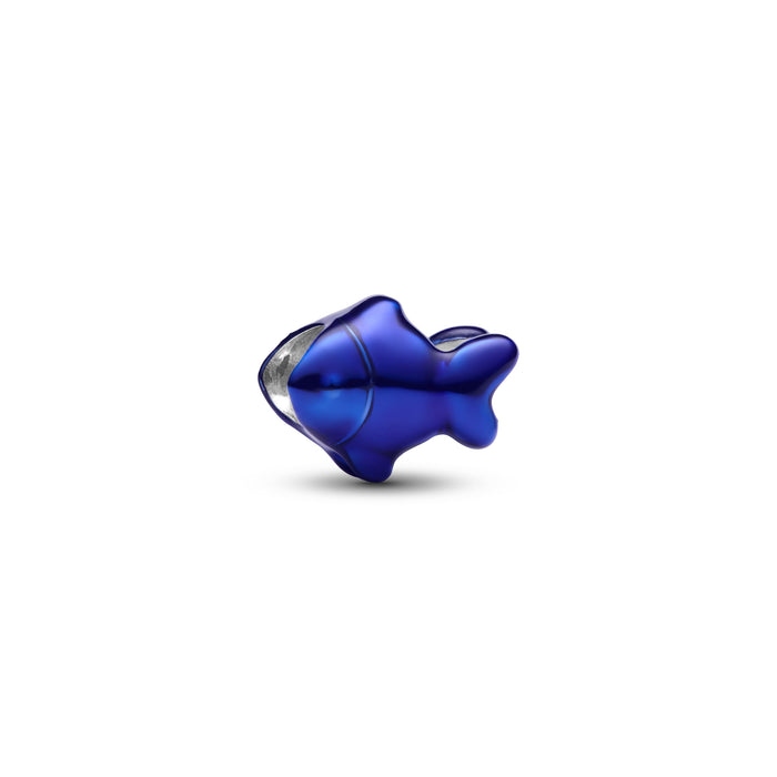 Pandora Blue Fish Mini Charm Sterling Silver